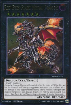 Red-Eyes Flare Metal Dragon (V.2 - Ultimate Rare)