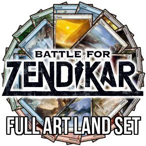 Battle for Zendikar: Full Art Basic Land Set