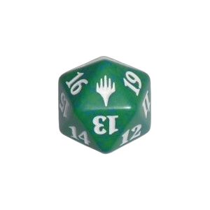 Duel Decks: Zendikar vs. Eldrazi: D20 Die (Green)