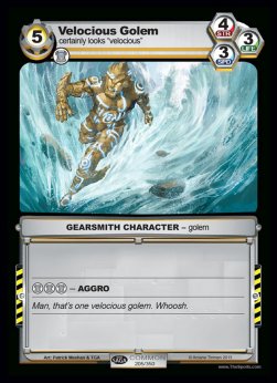 Velocious Golem