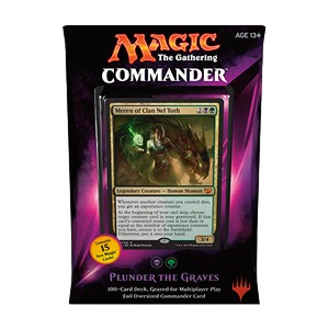 Commander 2015: "Plunder the Graves" Deck (Black/Green)