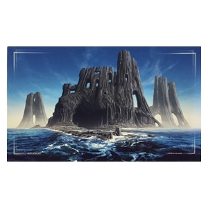 John Avon Art: Farway Island Playmat