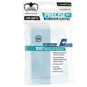 100 Ultimate Guard Precise Fit Sideloading Sleeves (Translucent)