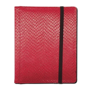 Dragon Hide 4-Pocket Binder (Red)