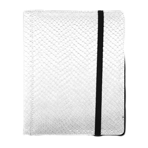 Dragon Hide 4-Pocket Binder (White)