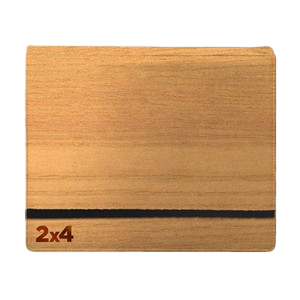 Horizontal 8-Pocket Binder (Woodgrain)