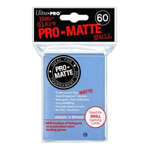 60 Small Ultra Pro Pro-Matte Sleeves (Translucent)