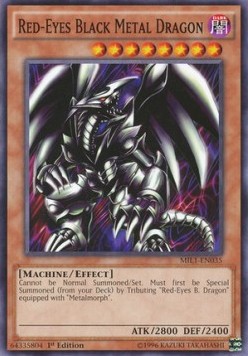 Red-Eyes Black Metal Dragon