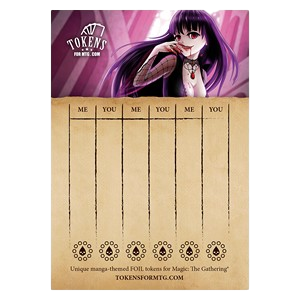 Tokens for MTG: Vampire Lifepad (20 A6 Sheets)