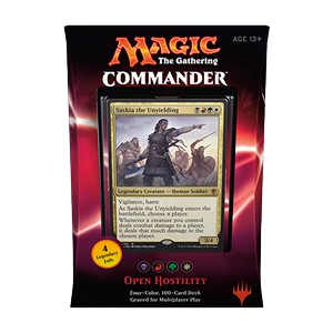 Commander 2016: "Open Hostility" Deck (Black/Red/Green/White)