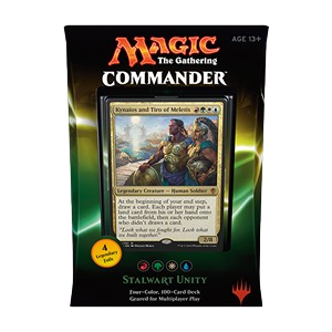 Commander 2016: "Stalwart Unity" Deck (Red/Green/White/Blue)