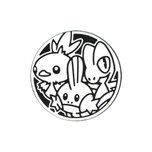 XY Trainer Kit: Latias & Latios: EX Starters Coin (Silver)