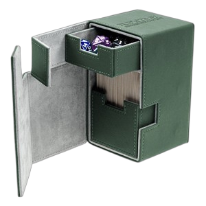 Ultimate Guard Flip'n'Tray Deck Case 80+ (Green)