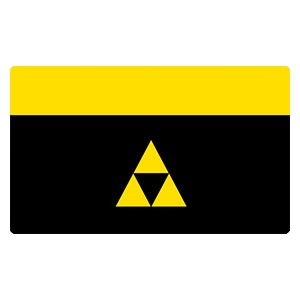 Iconic Triforce Playmat