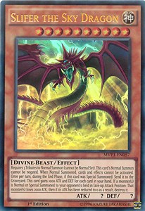 Slifer the Sky Dragon (V.1 - Ultra Rare)