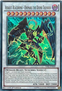 Assault Blackwing - Onimaru the Divine Thunder