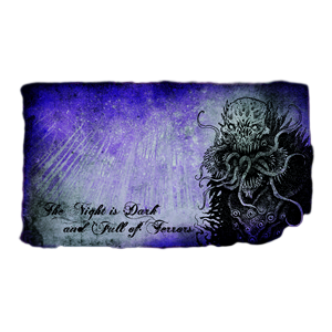 The Night is Dark Playmat