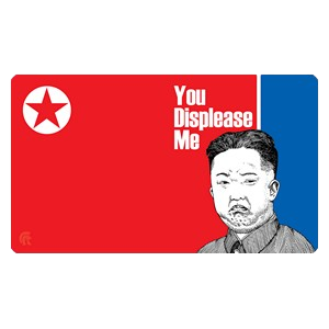 Grumpy Kim Playmat