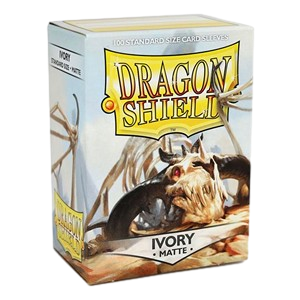 100 Dragon Shield Sleeves - Matte Ivory