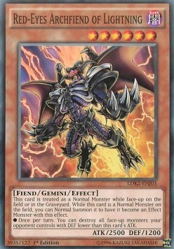 Red-Eyes Archfiend of Lightning