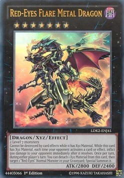 Red-Eyes Flare Metal Dragon