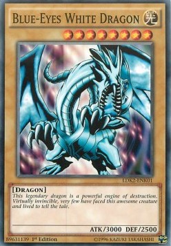 Blue-Eyes White Dragon (V.2 - Common)