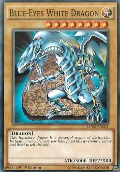 Blue-Eyes White Dragon (V.3 - Common)