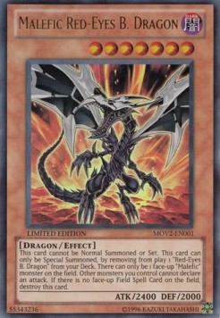 Malefic Red-Eyes Black Dragon (V.2 - Ultra Rare)