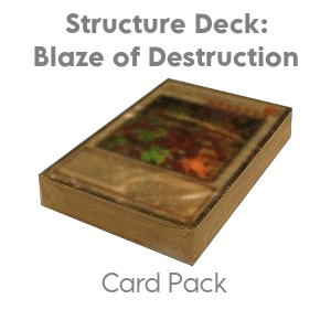 Structure Deck: Blaze of Destruction Card Pack