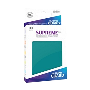 80 Ultimate Guard Supreme UX Sleeves (Petrol)