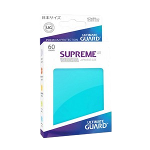 60 Ultimate Guard Supreme UX Sleeves (Aquamarine)