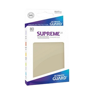 80 Ultimate Guard Supreme UX Sleeves (Sand)