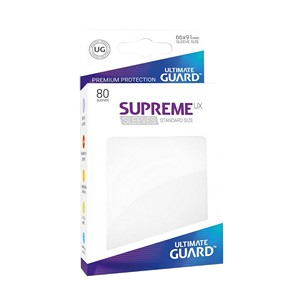 80 Ultimate Guard Supreme UX Sleeves (Translucent)