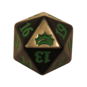 Planechase Anthology: D20 Die (Green)