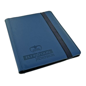 Flexxfolio XenoSkin 9-Pocket Binder (Blue)