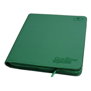 Quadrow Zipfolio Playset Binder (Green)