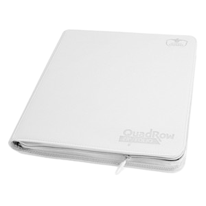 Quadrow Zipfolio Playset Binder (White)