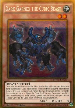 Dark Garnex the Cubic Beast (V.2 - Gold Rare)