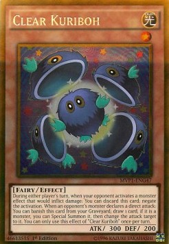 Clear Kuriboh (V.2 - Gold Rare)