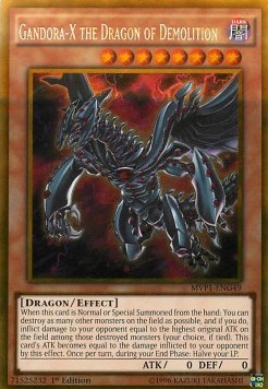 Gandora-X the Dragon of Demolition (V.2 - Gold Rare)