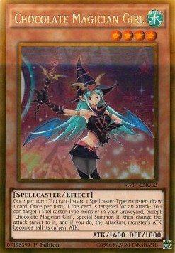 Chocolate Magician Girl (V.2 - Gold Rare)