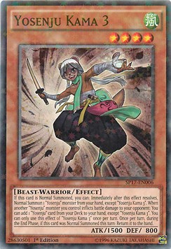 Yosenju Kama 3 (V.2 - Starfoil Rare)