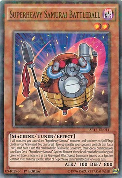 Superheavy Samurai Battleball (V.2 - Starfoil Rare)