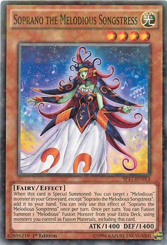 Soprano the Melodious Songstress (V.2 - Starfoil Rare)