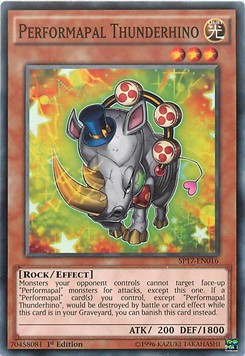 Performapal Thunderhino (V.1 - Common)