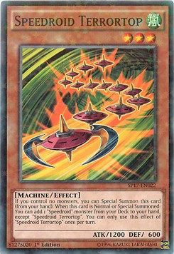 Speedroid Terrortop (V.2 - Starfoil Rare)