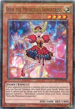 Solo the Melodious Songstress (V.2 - Starfoil Rare)