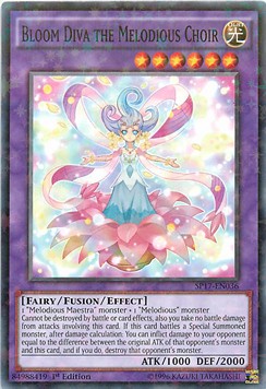 Bloom Diva the Melodious Choir (V.2 - Starfoil Rare)