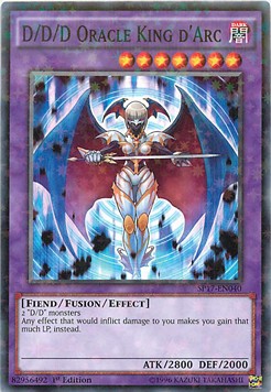 D/D/D Oracle King d'Arc (V.2 - Starfoil Rare)