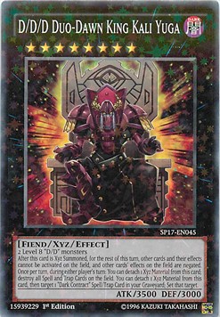 D/D/D Duo-Dawn King Kali Yuga (V.2 - Starfoil Rare)